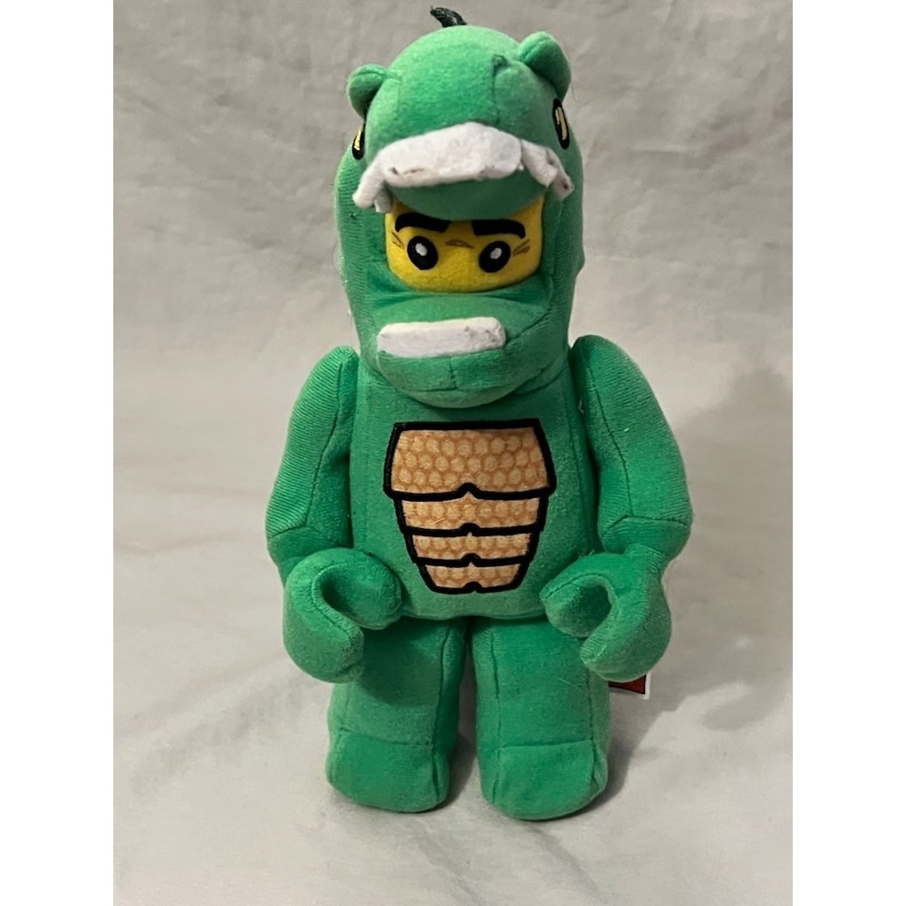 LEGO Minifigure Dinosaur Guy Plush Green Dino Suit Series 5 Stuffed Toy 12 Inch